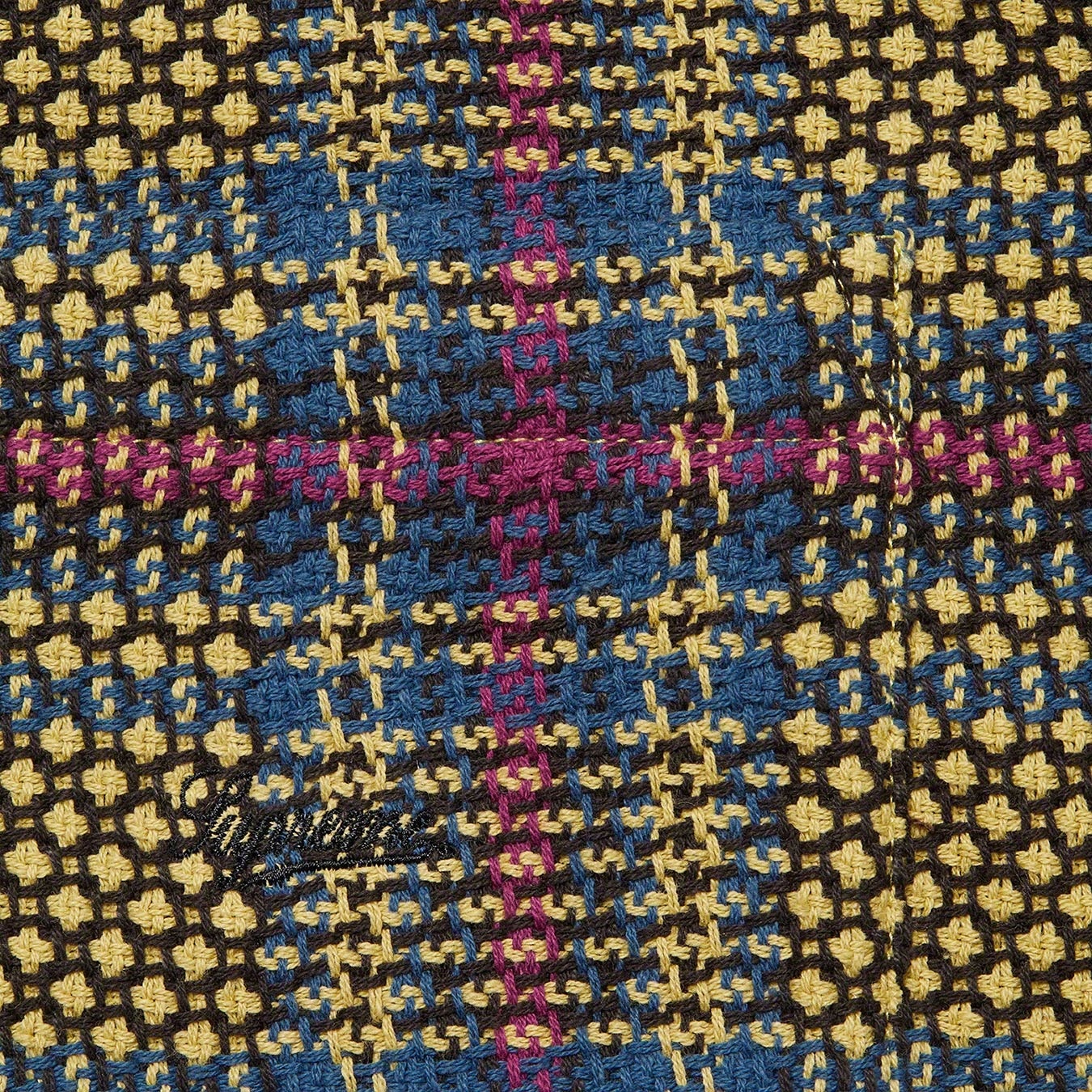 Basket Weave Plaid Shirt view 2